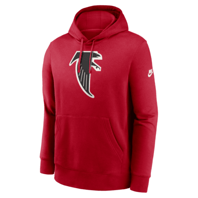 Atlanta Falcons Rewind Club Logo Men s Nike NFL Pullover Hoodie. Nike